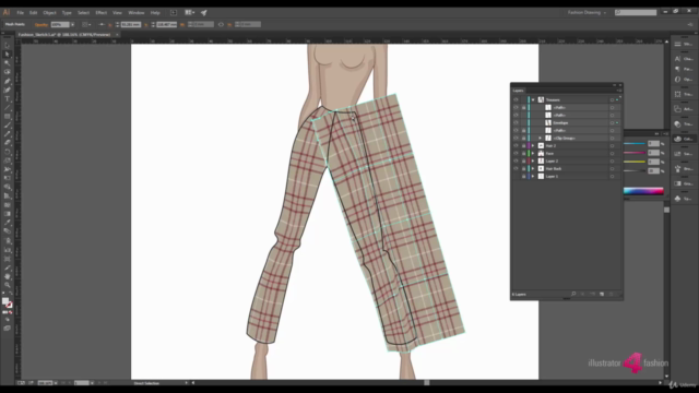 Learn to draw fashion with Adobe Illustrator CC - Advanced - Screenshot_04
