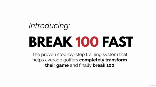 Break 100 in Golf and Transform Your Golf Game – Screenshot 1