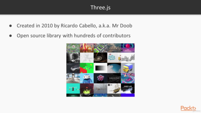Hands-on Three.js 3D Web Visualisations – Screenshot 1