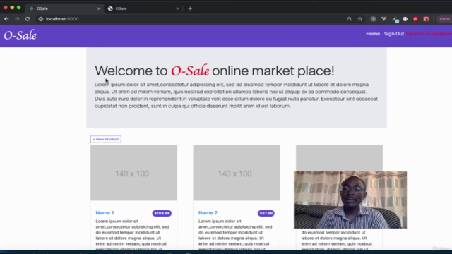 Developing Single Page Applications – Screenshot 1