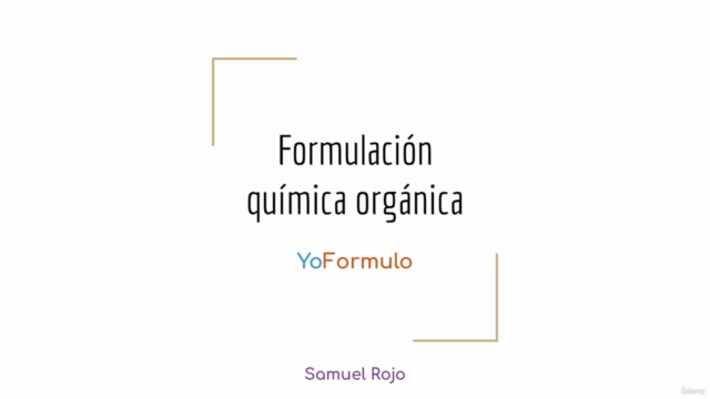 QUÍMICA. Formulación química ORGÁNICA con YoFormulo – Screenshot 1
