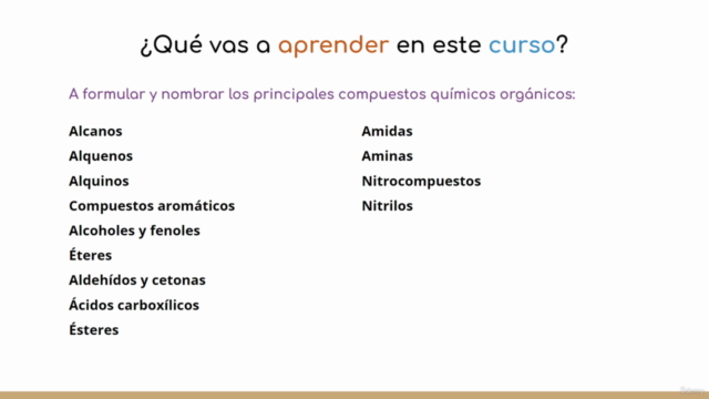 QUÍMICA. Formulación química ORGÁNICA con YoFormulo – Screenshot 2