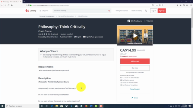 Philosophy: Think Critically – Screenshot 2