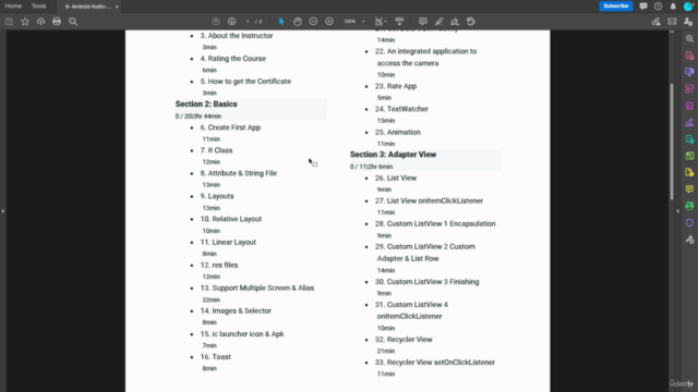 The Android-Kotlin Development Guide – Screenshot 1