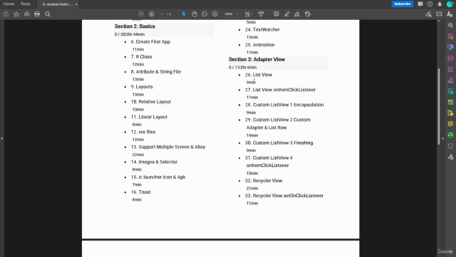The Android-Kotlin Development Guide – Screenshot 2