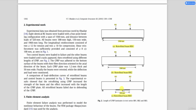 ABAQUS Finite element analysis FOR RC STRUCTURAL ELEMENTS – Screenshot 2