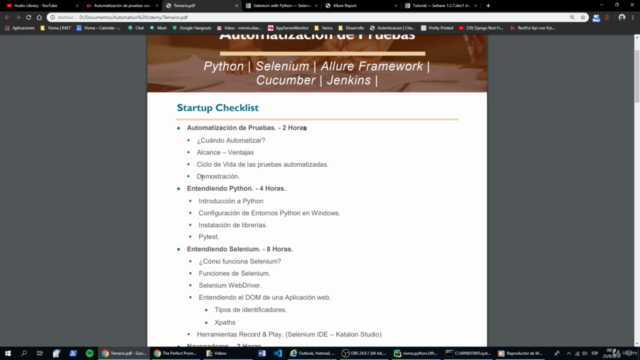 Selenium Testing Framework con Python ¡De novato a experto! – Screenshot 2