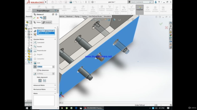 DESIGN GEAR MODELS & CREATE GEAR TRAIN MOTION ANALYSIS – Screenshot 4