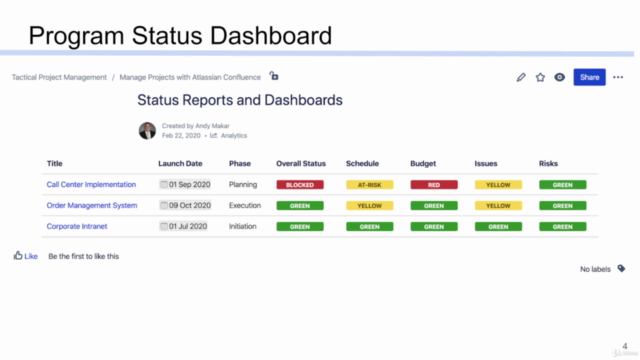 Atlassian Confluence for Project Managers – Screenshot 2