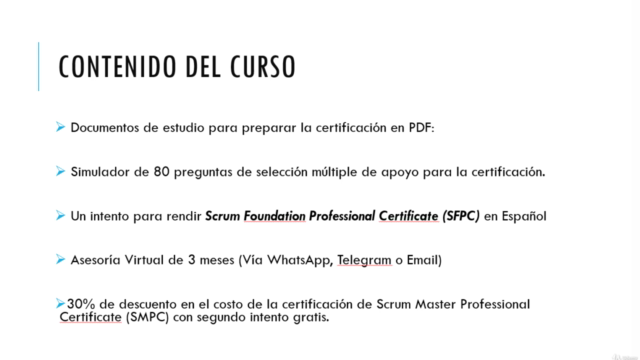Scrum Master: Simulador de Examen de Certificación – Screenshot 1