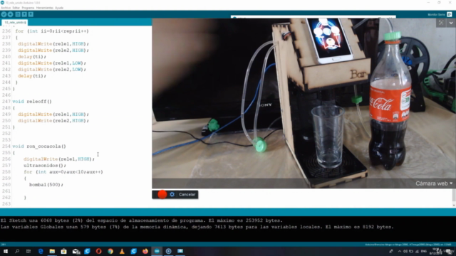 Arduino : Construye un Dispensador de Bebidas Fácilmente ! – Screenshot 3