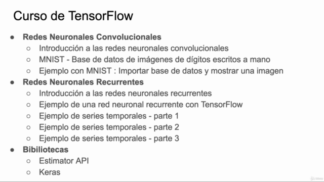 TensorFlow. Curso de TensorFlow para Deep Learning y Python – Screenshot 4