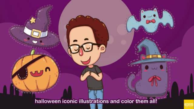 Cute and Kawaii Halloween Illustration Drawing - Screenshot_02