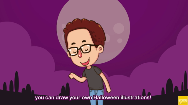 Cute and Kawaii Halloween Illustration Drawing - Screenshot_03