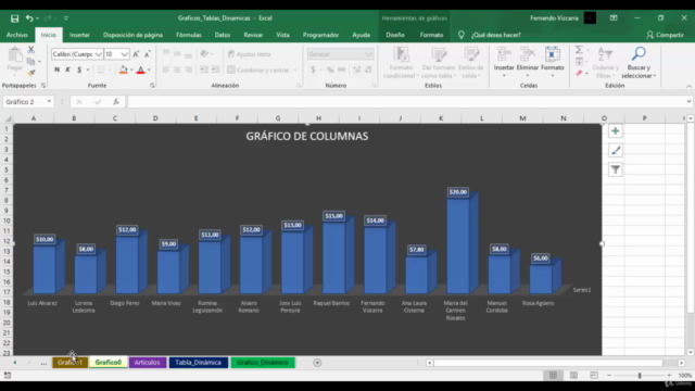 Curso de Excel desde Principiante a un nivel Avanzado – Screenshot 2