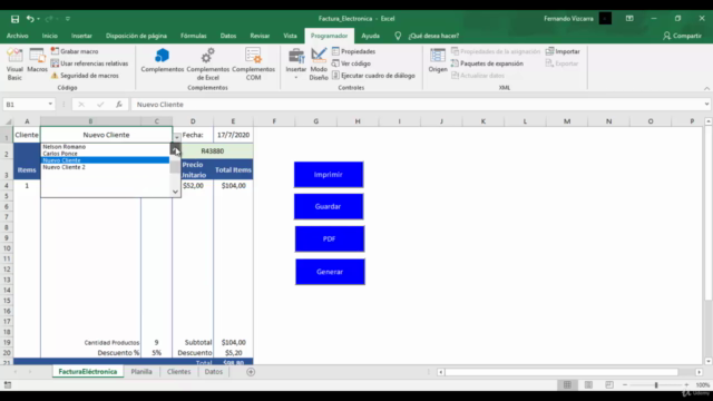 Curso de Excel desde Principiante a un nivel Avanzado – Screenshot 3