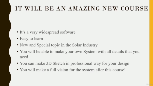 تصميم أنظمة الطاقة الشمسية باحترافية مع برنامج Sketchup – Screenshot 1