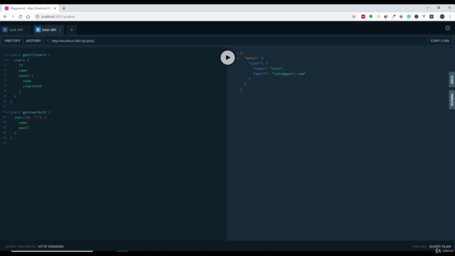 GraphQL Apollo Server with Node.js, MongoDB - GraphQL API - Screenshot_03