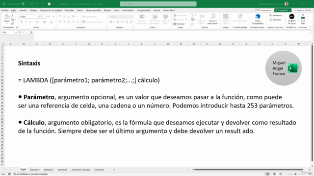 Funciones personalizadas con LAMBDA, y, REGEX en Excel. – Screenshot 2