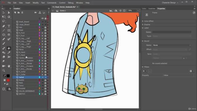 Designing Cartoon Characters in Adobe Animate – Screenshot 2