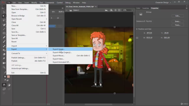 Designing Cartoon Characters in Adobe Animate – Screenshot 4