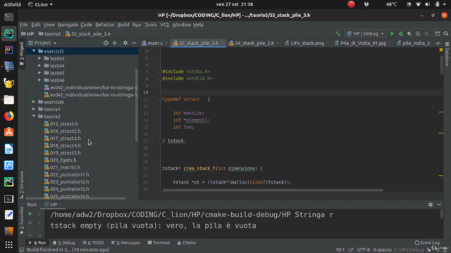 Corso pratico di C – Screenshot 4