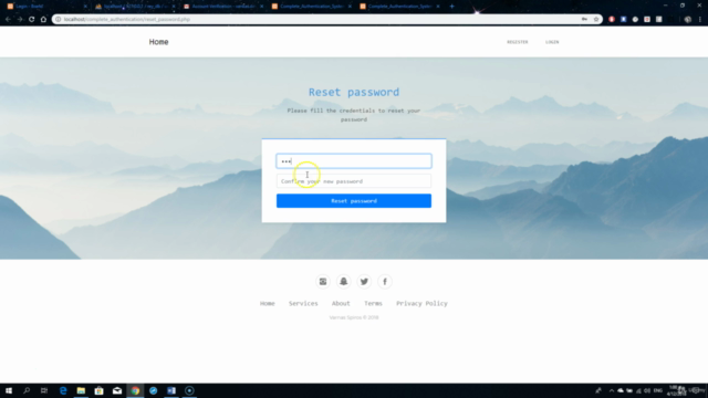 Login & Registration with PHP MYSQL and Bootstrap4 – Screenshot 4
