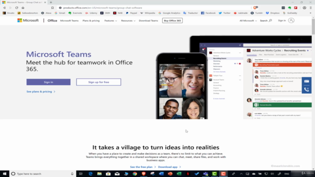 Microsoft Teams: Teams Essentials for the workplace – Screenshot 1