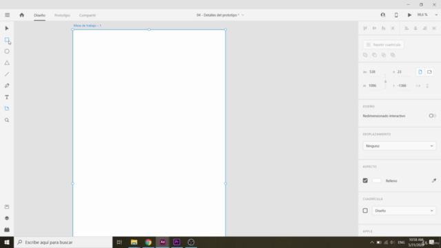 Curso profesional de Adobe XD: ¡De cero a Experto! – Screenshot 1