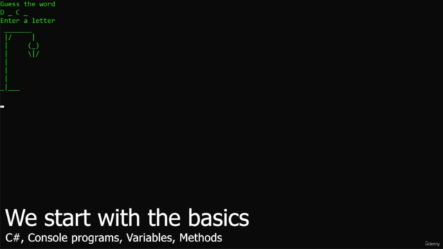 The Ultimate C# and Unity course for beginners – Screenshot 1