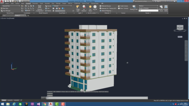 AutoCAD 3d Mimari Modelleme Kursu – Screenshot 1