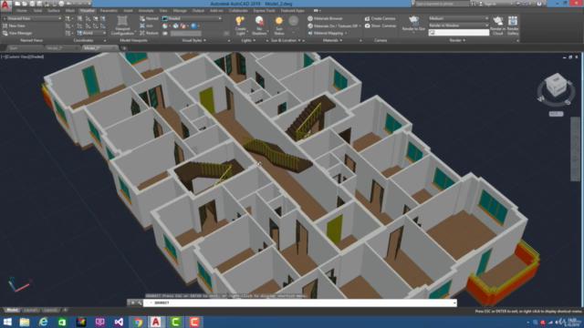 AutoCAD 3d Mimari Modelleme Kursu – Screenshot 2