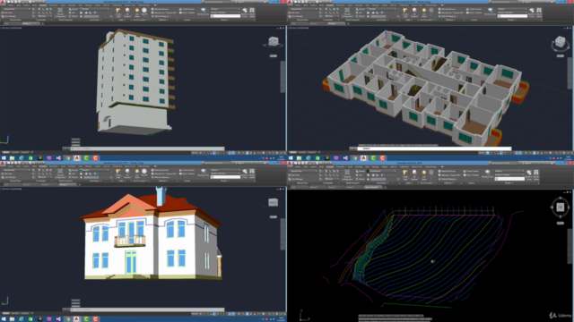 AutoCAD 3d Mimari Modelleme Kursu – Screenshot 4