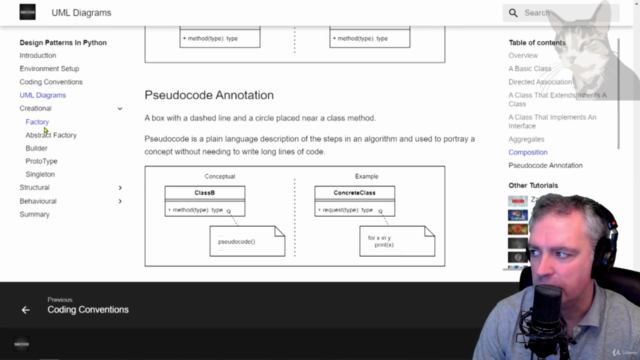Design Patterns in Python – Screenshot 1