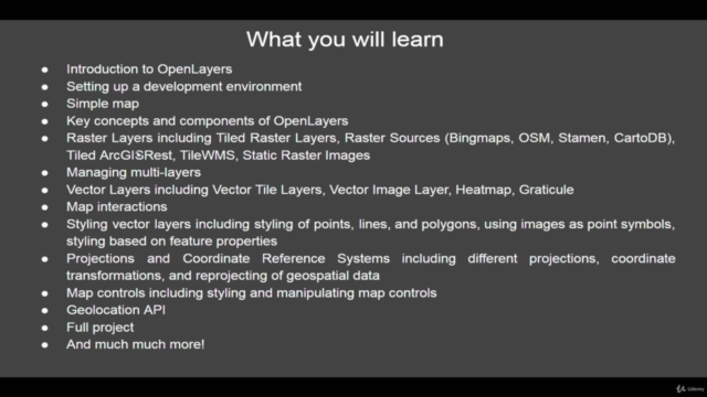 Openlayers 6 From Scratch With A Project – Screenshot 4