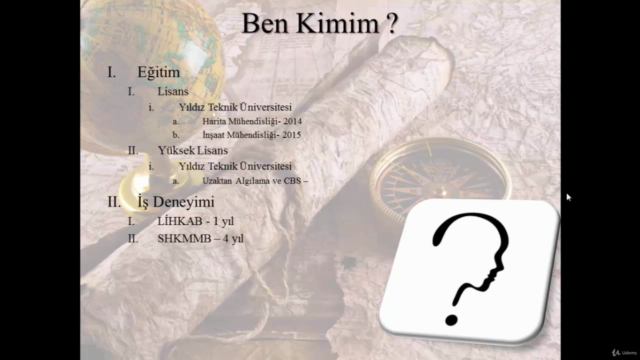 Harita Mühendisliği/Teknikerliği Sektöre Giriş Eğitimi – Screenshot 1