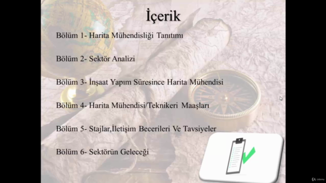 Harita Mühendisliği/Teknikerliği Sektöre Giriş Eğitimi – Screenshot 4