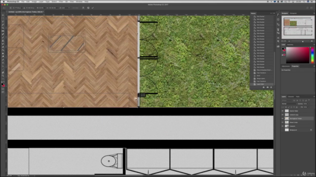 PHOTOSHOP VE AUTOCAD İLE MİMARİ PLANINIZI RENKLENDİRİN – Screenshot 1