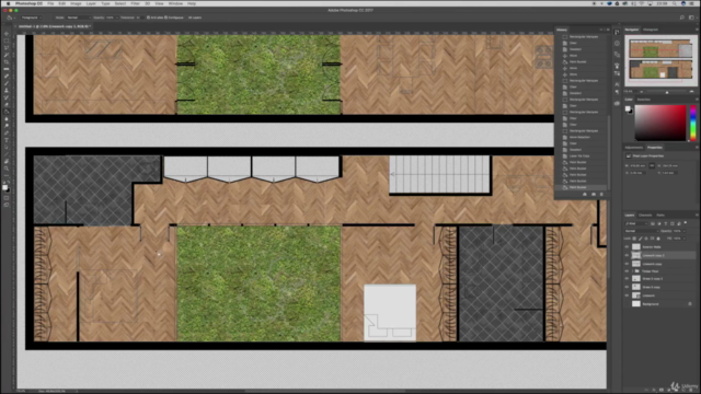 PHOTOSHOP VE AUTOCAD İLE MİMARİ PLANINIZI RENKLENDİRİN – Screenshot 2