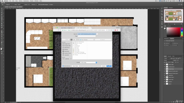 PHOTOSHOP VE AUTOCAD İLE MİMARİ PLANINIZI RENKLENDİRİN – Screenshot 3