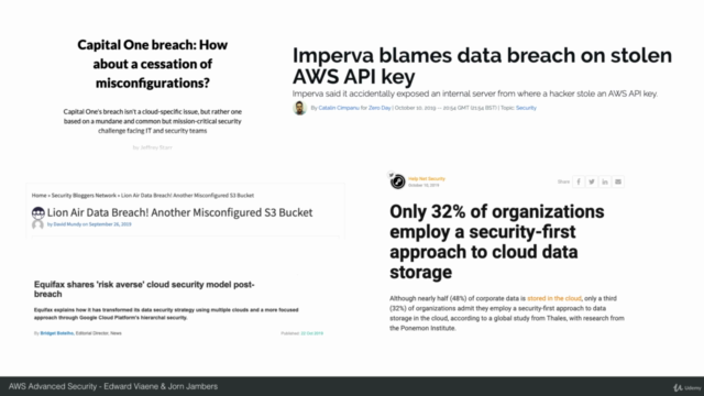 AWS Advanced Security – Screenshot 1
