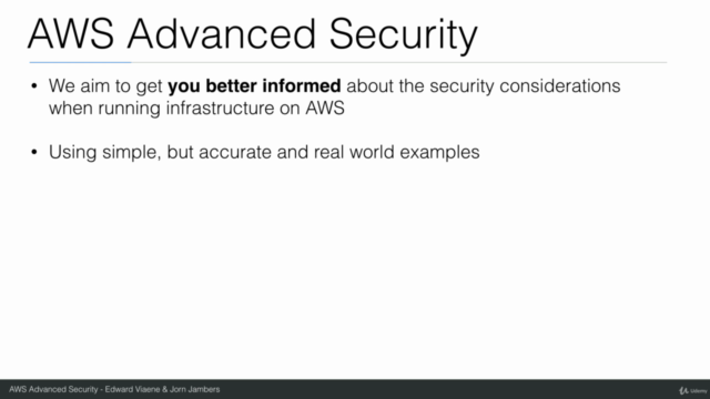 AWS Advanced Security – Screenshot 2