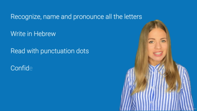 The Hebrew Alphabet - Master reading and writing in Hebrew – Screenshot 1