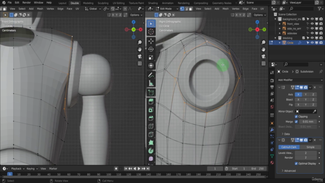 Character Modelling & Rigging in Blender - Unreal Engine 5 - Screenshot_01