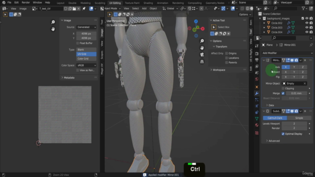 Character Modelling & Rigging in Blender - Unreal Engine 5 - Screenshot_02