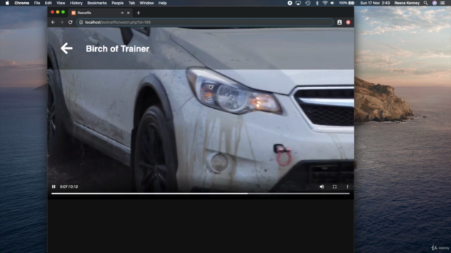 Create a Netflix clone from Scratch: JavaScript PHP + MySQL – Screenshot 2