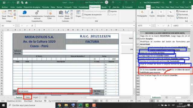 Microsoft Excel Aplicado a la Contabilidad / Excel Contable - Screenshot_01
