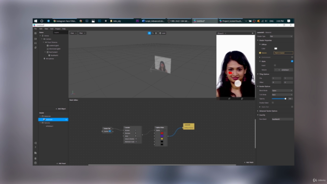 Advanced Spark AR / Instagram Filters Instagram Masks – Screenshot 2