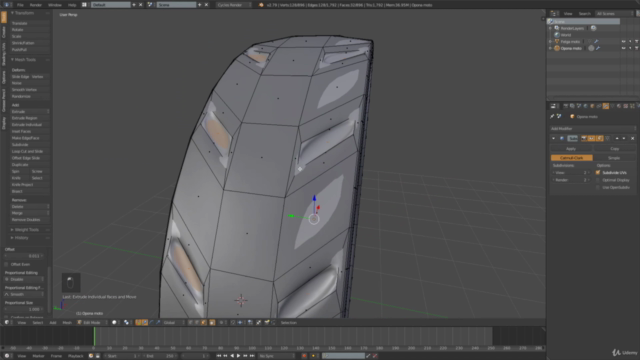 Kurs Blender fotorealistyczne pojazdy – Screenshot 4