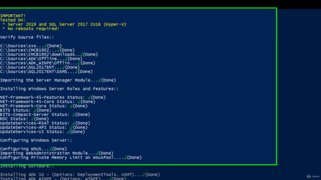 System Center Configuration Manager CB (SCCM) - Automated – Screenshot 2